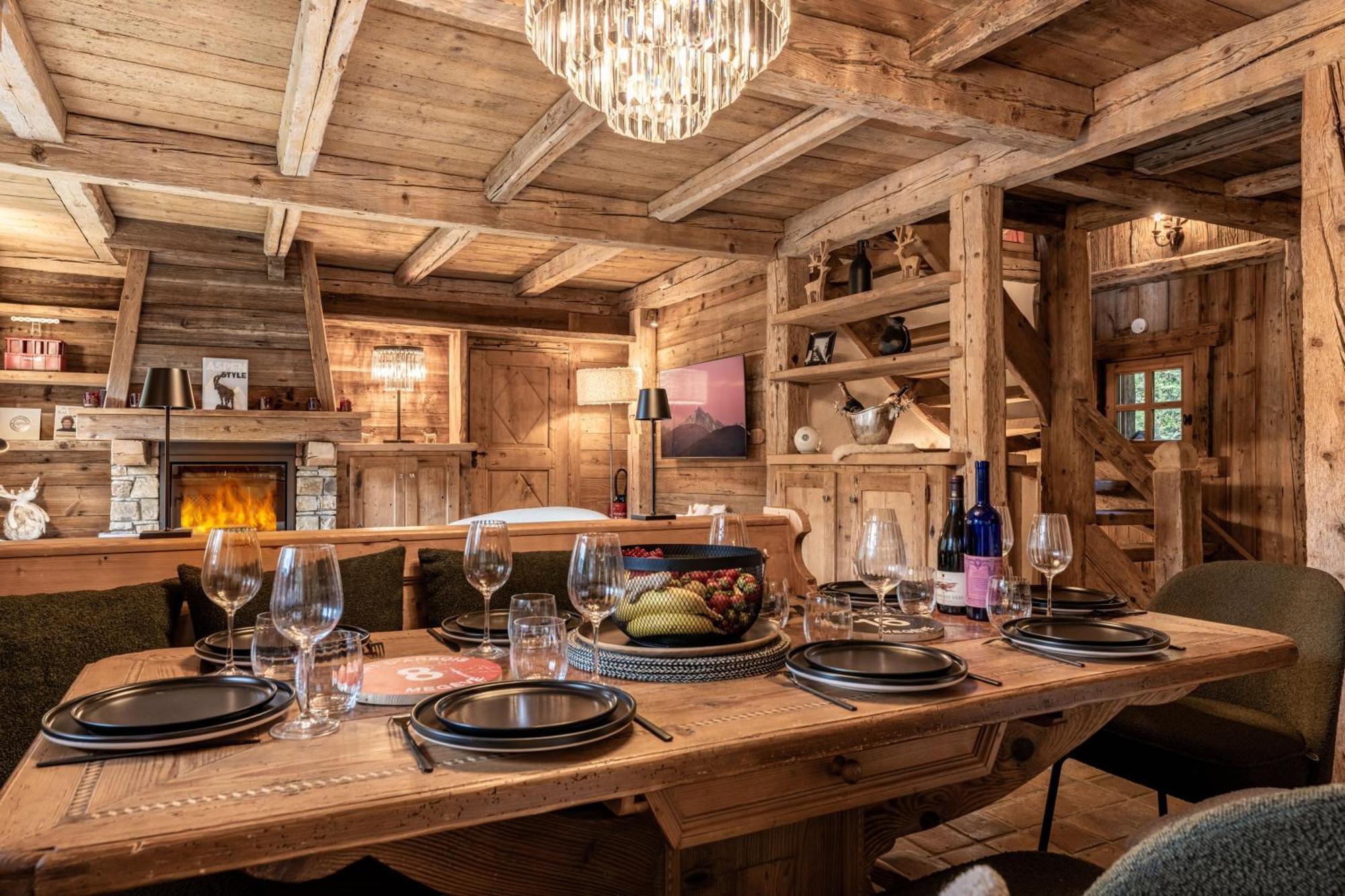מגב Chalet Mont D'Arbois Ski Et Golf מראה חיצוני תמונה