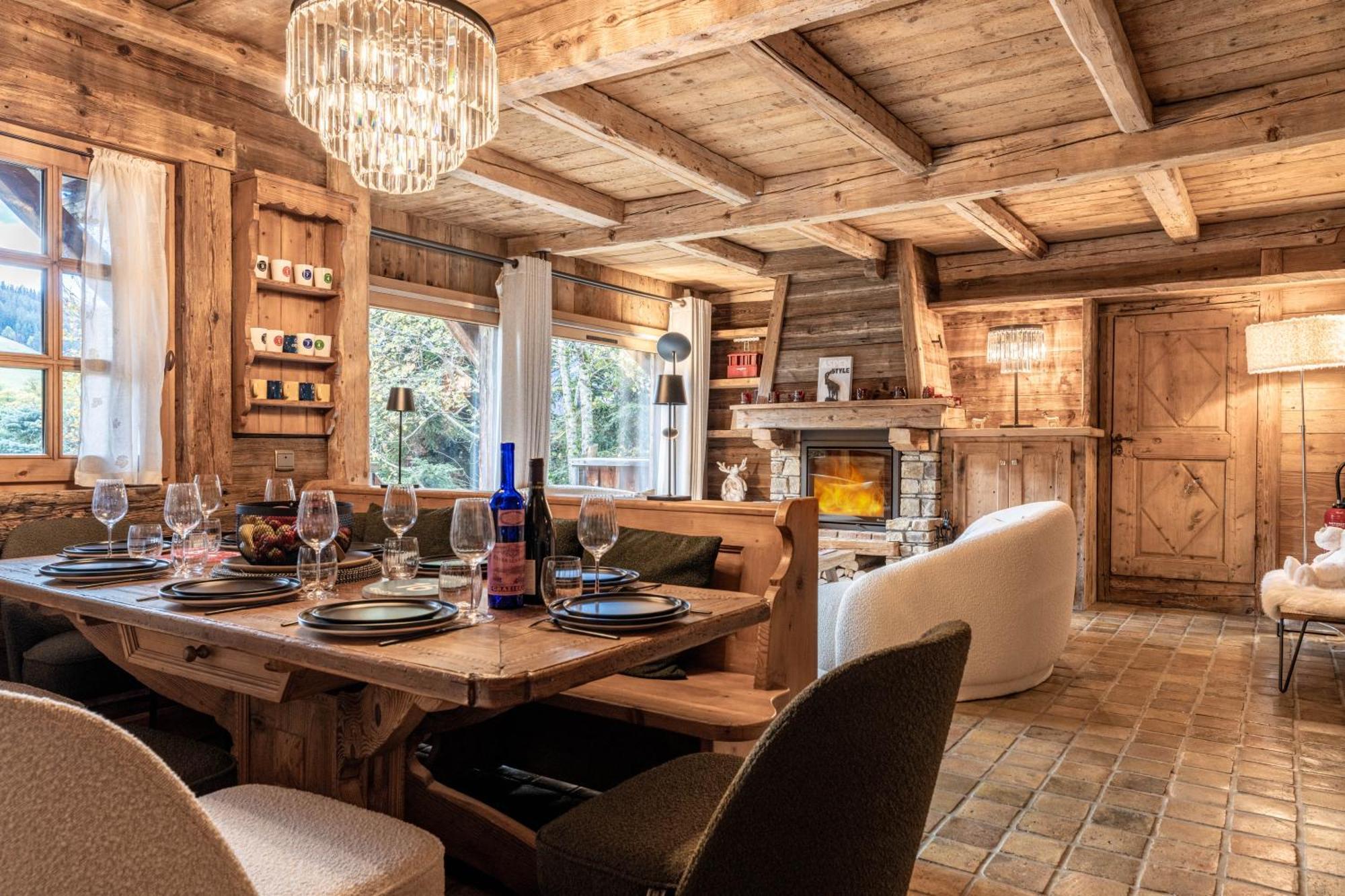 מגב Chalet Mont D'Arbois Ski Et Golf מראה חיצוני תמונה